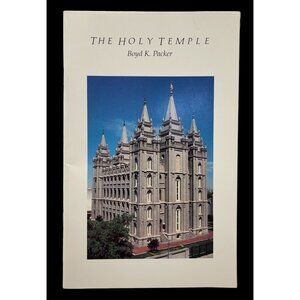 The Holy Temple Boyd Packer LDS Mormon Guideline Booklet 1982 Paperback